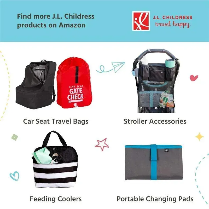 J.L. Childress - DELUXE Gate Check Bag for Strollers, Stroller Bag for Airplane - Image 5