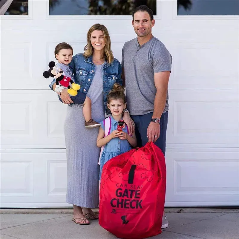 J.L. Childress - Gate Check Bag For Car Seats, Mickey Red - Image 2