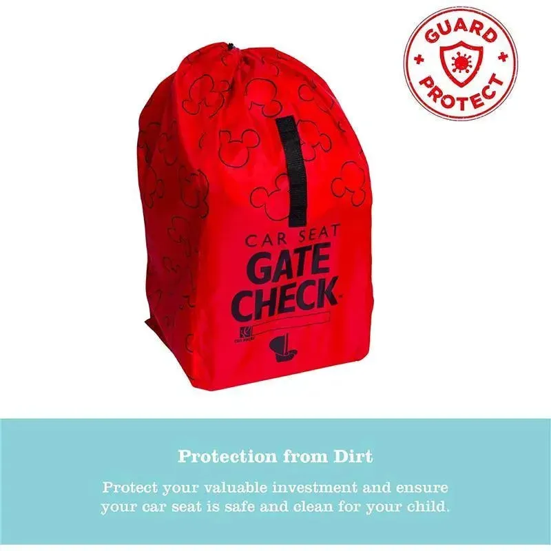 J.L. Childress - Gate Check Bag For Car Seats, Mickey Red - Image 4