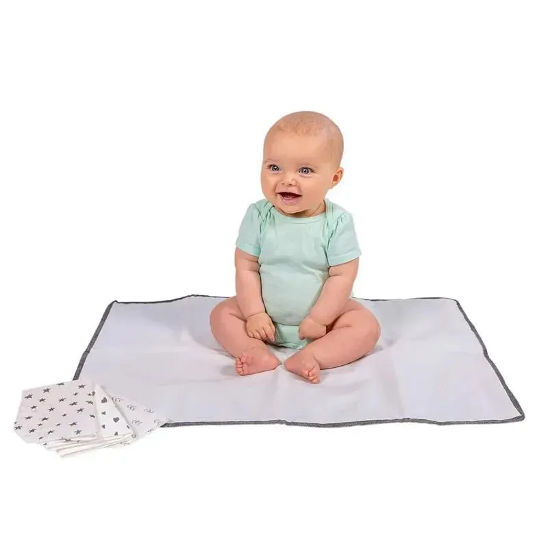 J.L. Childress - Healthy Habits, Baby Changing Pad BUNDLE, Extra-Large, Grey - Image 7
