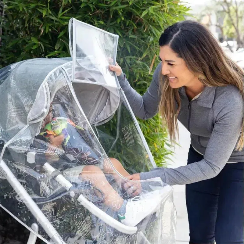 J.L. Childress - Healthy Habits Deluxe Stroller Weather Shield - Image 2