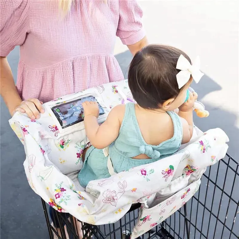 J.L. Childress - Shopping Cart & High Chair Cover for Baby to Toddler, Princess - Image 8