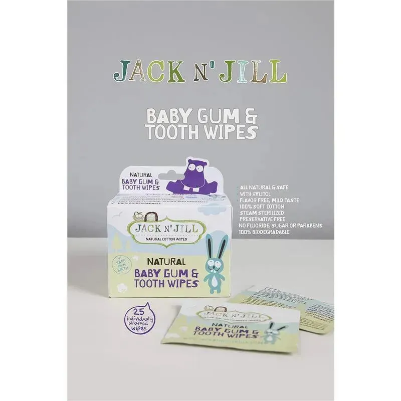 Jack N' Jill - 25Ct Baby Gum & Tooth Wipes - Image 5