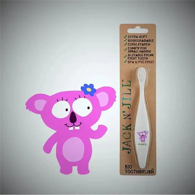 Jack N' Jill - Extra Soft Bristle Toothbrush for Kids, Koala Baby - Image 4