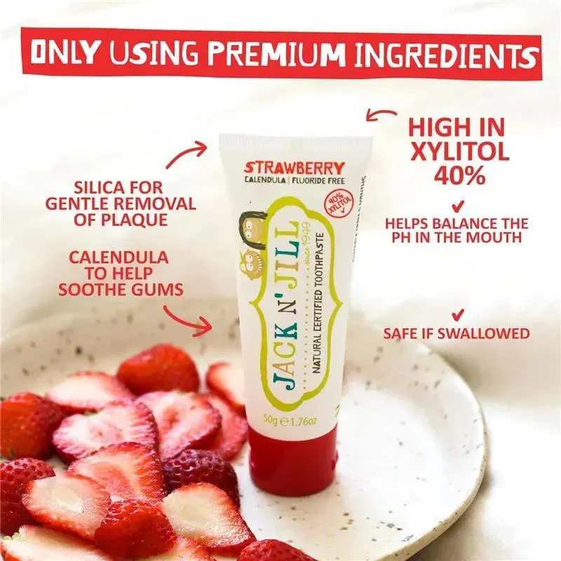 Jack N' Jill - Natural Toothpaste for Babies & Toddlers, 1.76 Oz - Image 3