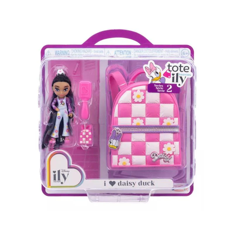 Jakks - Disney ILY 4ever 2.25 Tote-ily Teenies Daisy Inspired Doll Series 2 - Image 2