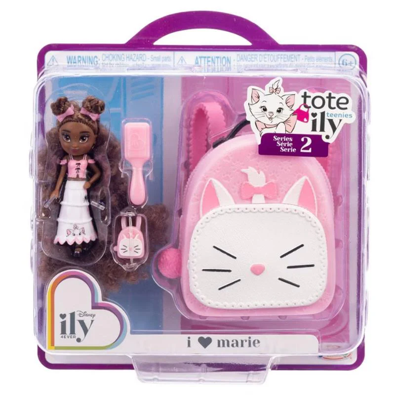Jakks - Disney ILY 4ever 2.25 Tote-ily Teenies Marie Inspired Doll Series 2 - Image 2