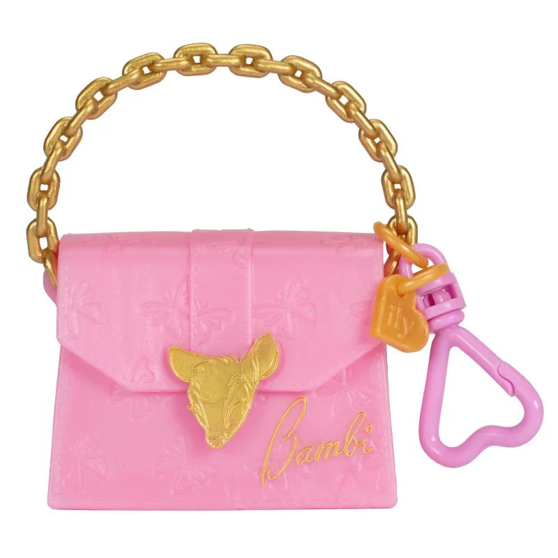 Jakks - Disney Ily Tote-ILY-Teenies 2.25 inch Tall Bambi Inspired Doll with Matching Purse - Image 2