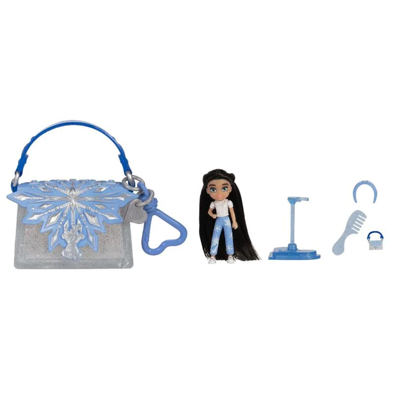 Jakks - Disney Ily Tote-ILY-Teenies 2.25 inch Tall Elsa Inspired Doll with Matching Purse - Image 3