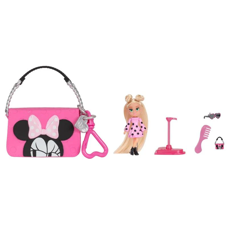Jakks - Disney Ily Tote-ILY-Teenies 2.25 inch Tall Minnie Inspired Doll with Matching Purse - Image 3
