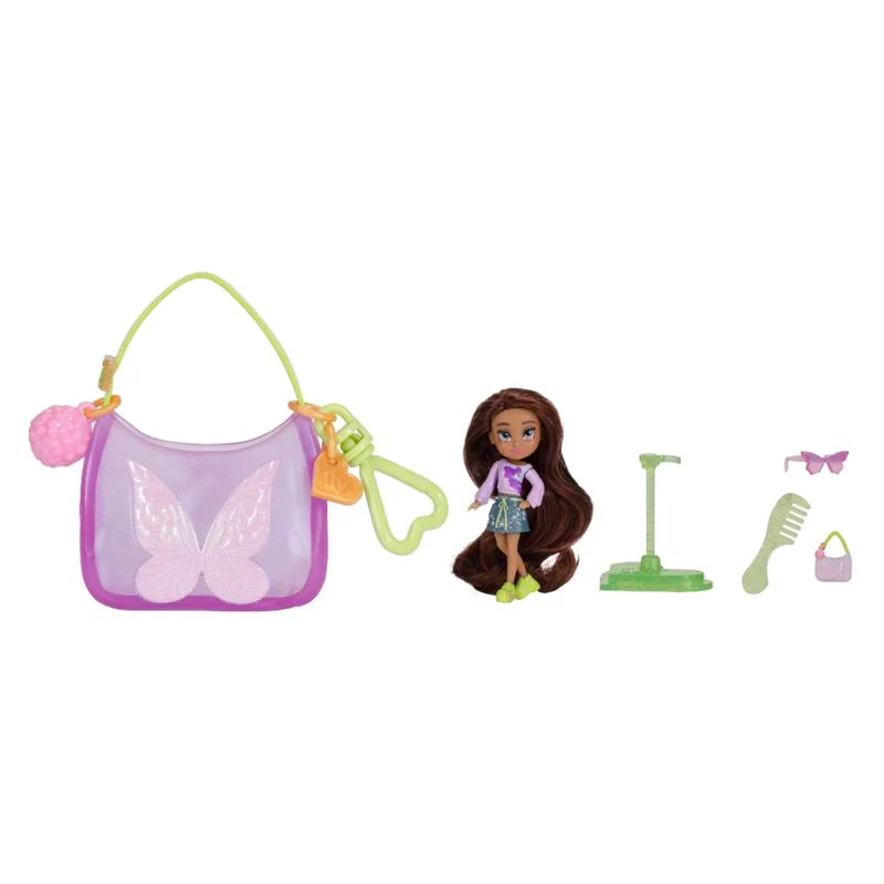 Jakks - Disney Ily Tote-ILY-Teenies 2.25 inch Tall Tinker Bell Inspired Doll with Matching Purse - Image 2
