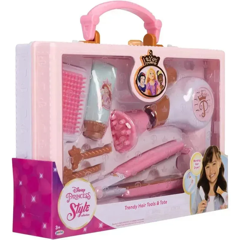 Jakks - Disney Princess Style Collection Girls Trendy Hair Pretend Play - Image 3