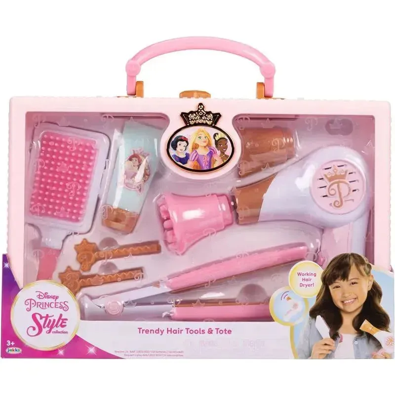 Jakks - Disney Princess Style Collection Girls Trendy Hair Pretend Play - Image 4