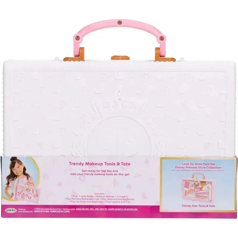 Jakks - Disney Princess Style Collection Girls Trendy Makeup Tote Bag - Image 3