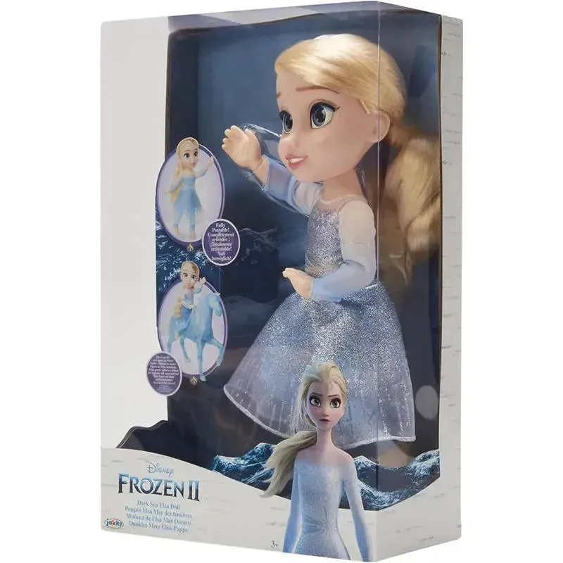 Jakks - Frozen Disney 2 Elsa Doll Articulated, Dark Sea Elsa - Image 3