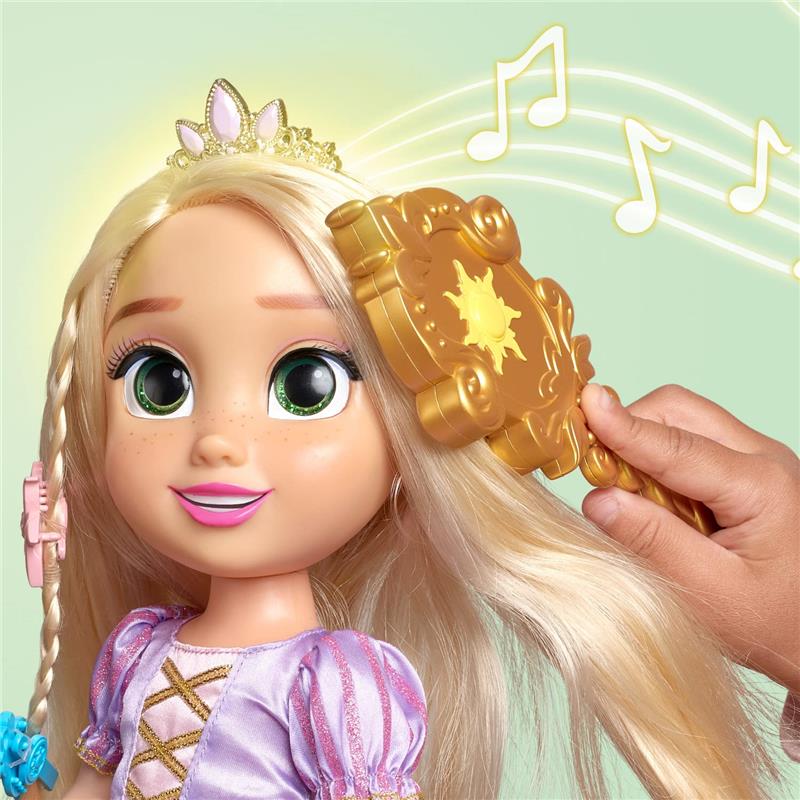 Jakks - Magic In Motion Hair Glow Rapunzel Doll - Image 3