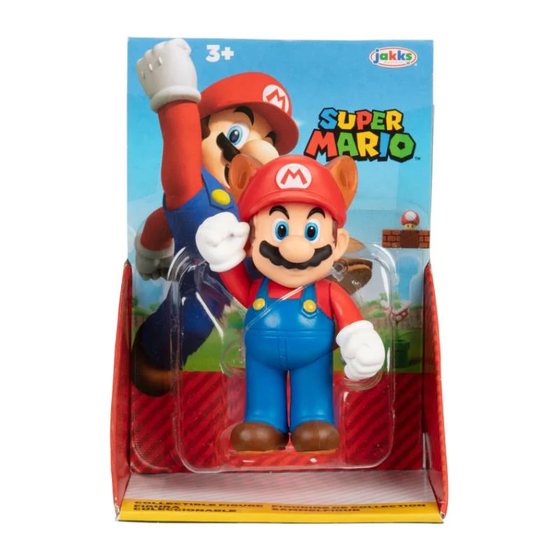 Jakks - Nintendo 2.5 Checklane Wave 36, Raccoon Mario - Image 2