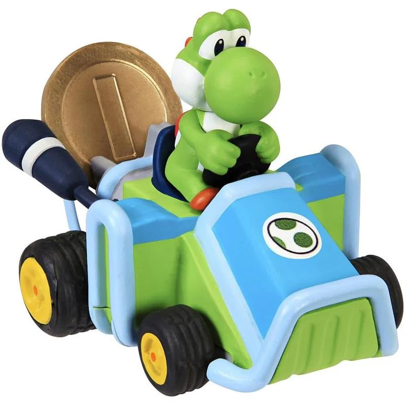 Jakks - Nintendo Super Mario Coin Racers Wave 1, Yoshi