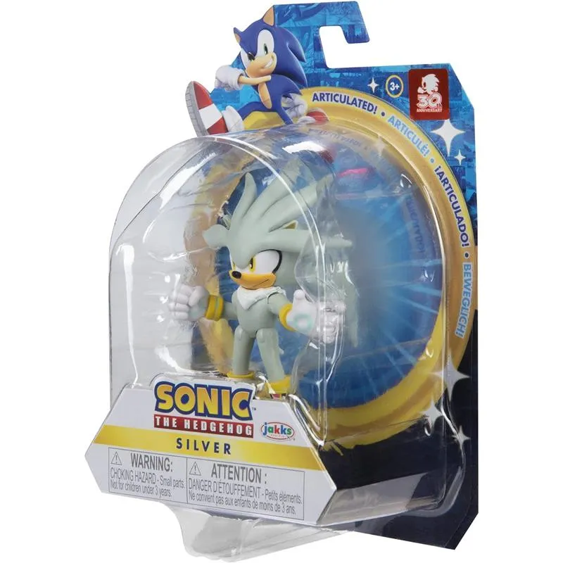 Jakks - Sonic 2.5In Figures Silver - Image 6