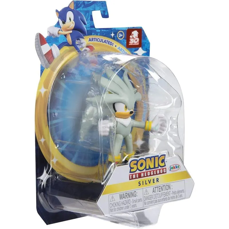 Jakks - Sonic 2.5In Figures Silver - Image 8
