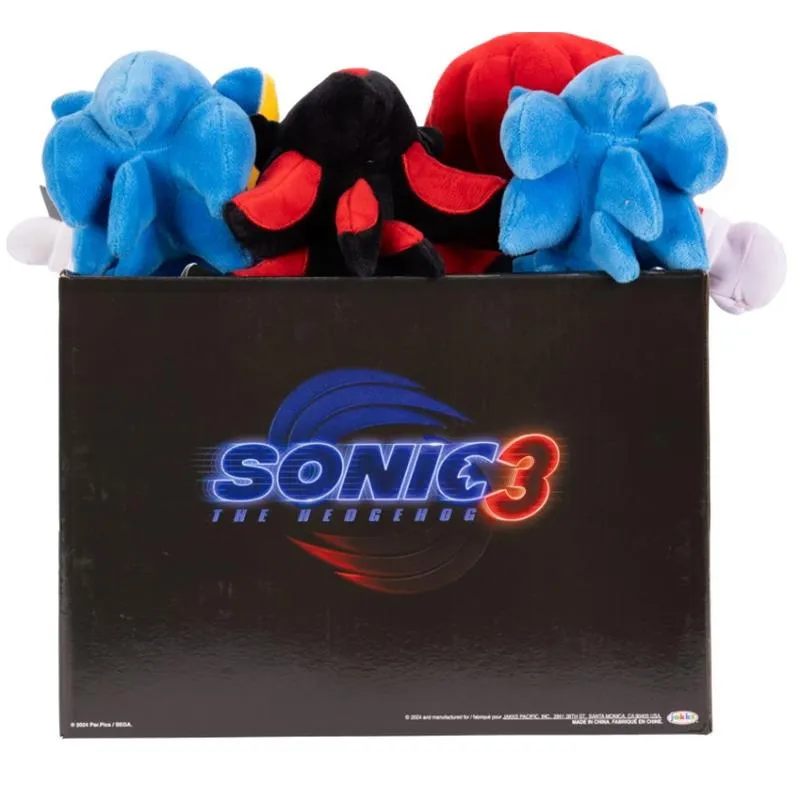 Jakks - Sonic 3 Movie 1pk Basic Plush (Figures May Vary) - Image 6