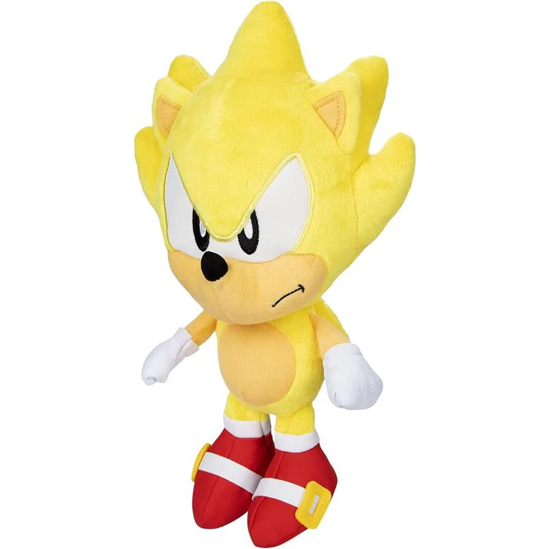 Jakks - Sonic 3 Movie Basic Plush Knuckles, Super Sonic - Image 2