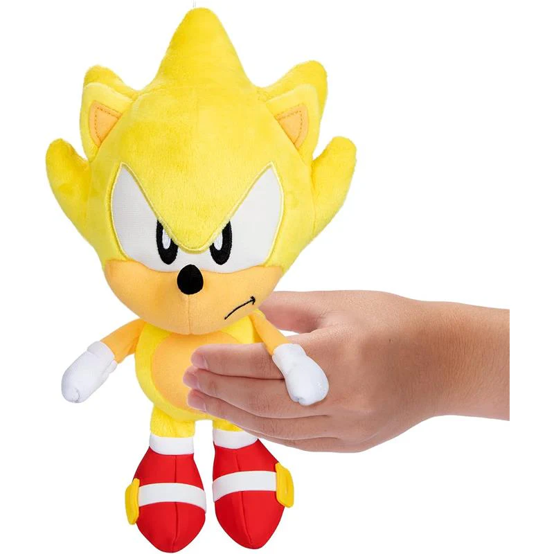 Jakks - Sonic 3 Movie Basic Plush Knuckles, Super Sonic - Image 5