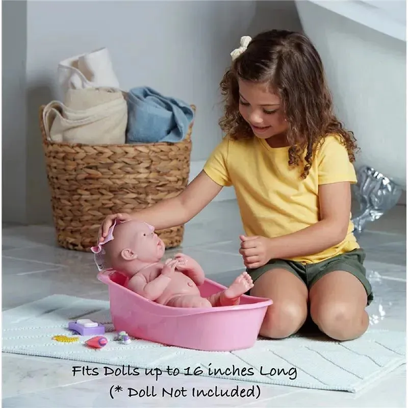 JC Toys - Baby Doll Newborn Realistic Bath, Fits Dolls up to 16, Ages 2+ - Image 3
