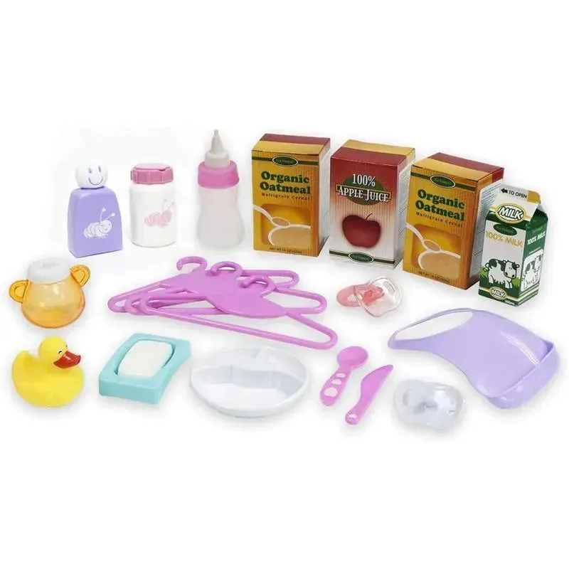JC Toys - Baby Doll Nursery 20 Piece Accessory Bag Berenguer Boutique, Ages 2+ - Image 2