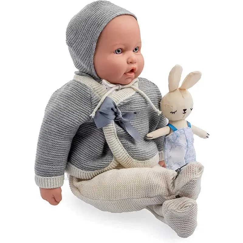 JC Toys Berenguer Boutique La Baby Original Gray Collection Gift Set 17Soft Body - Image 4