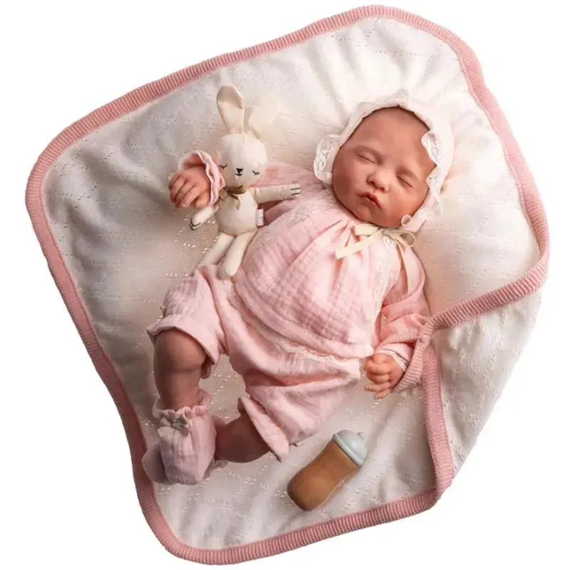 JC Toys - Reborn Doll, Berenguer Classics 17, Limited Edition, Sofia, Pink