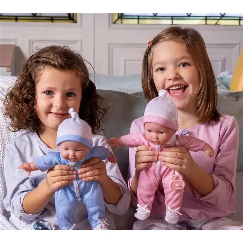 JC Toys - La Baby 11 Soft Body Twin Baby Dolls, Removable Outfits and Reversible Sleeping Bag & Accessories - Image 5