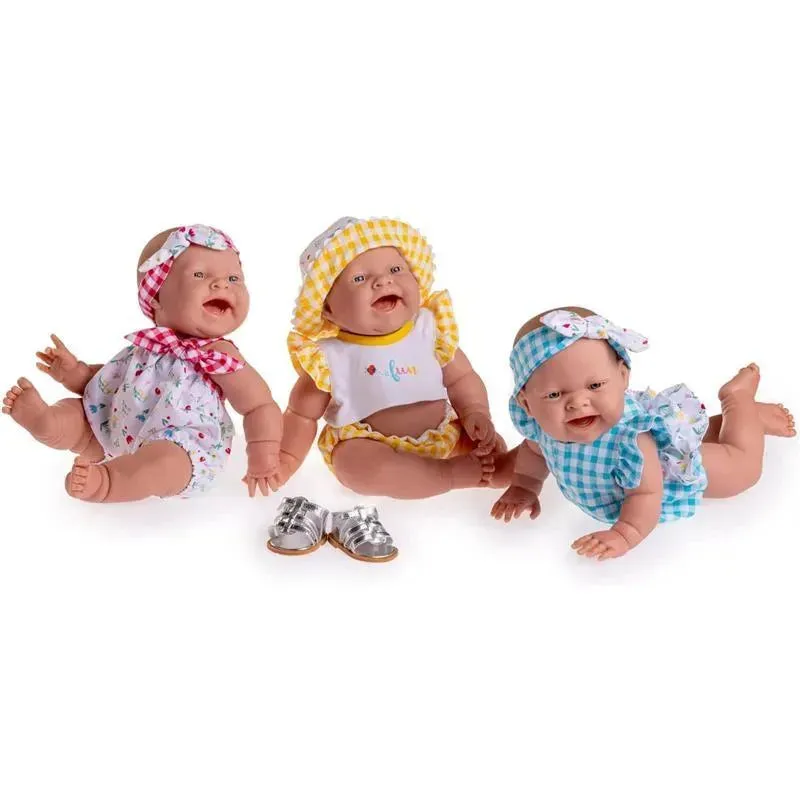 JC Toys - Lola on The go, 14” Realistic All Vinyl Posable Play Doll by Berenguer Boutique - Image 2