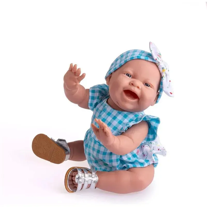 JC Toys - Lola on The go, 14” Realistic All Vinyl Posable Play Doll by Berenguer Boutique - Image 4