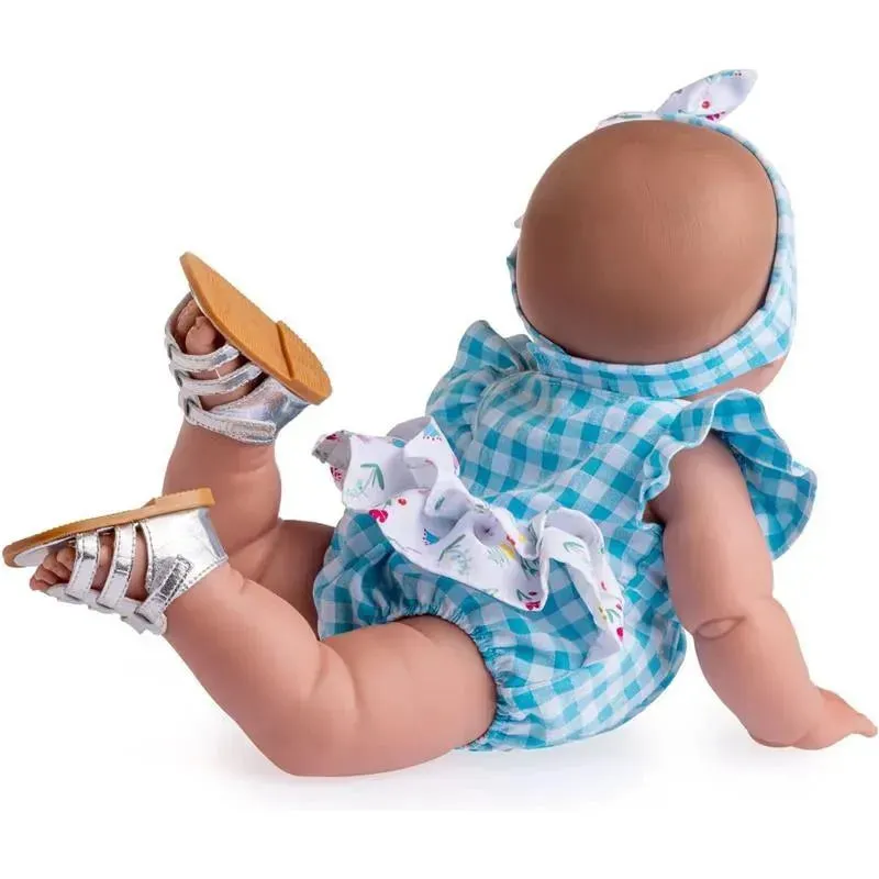 JC Toys - Lola on The go, 14” Realistic All Vinyl Posable Play Doll by Berenguer Boutique - Image 6