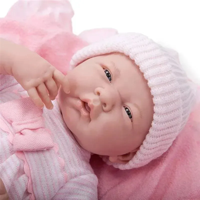 JC Toys - Newborn Soft Body Boutique Baby Doll, 15.5-Inch, Pink - Image 2