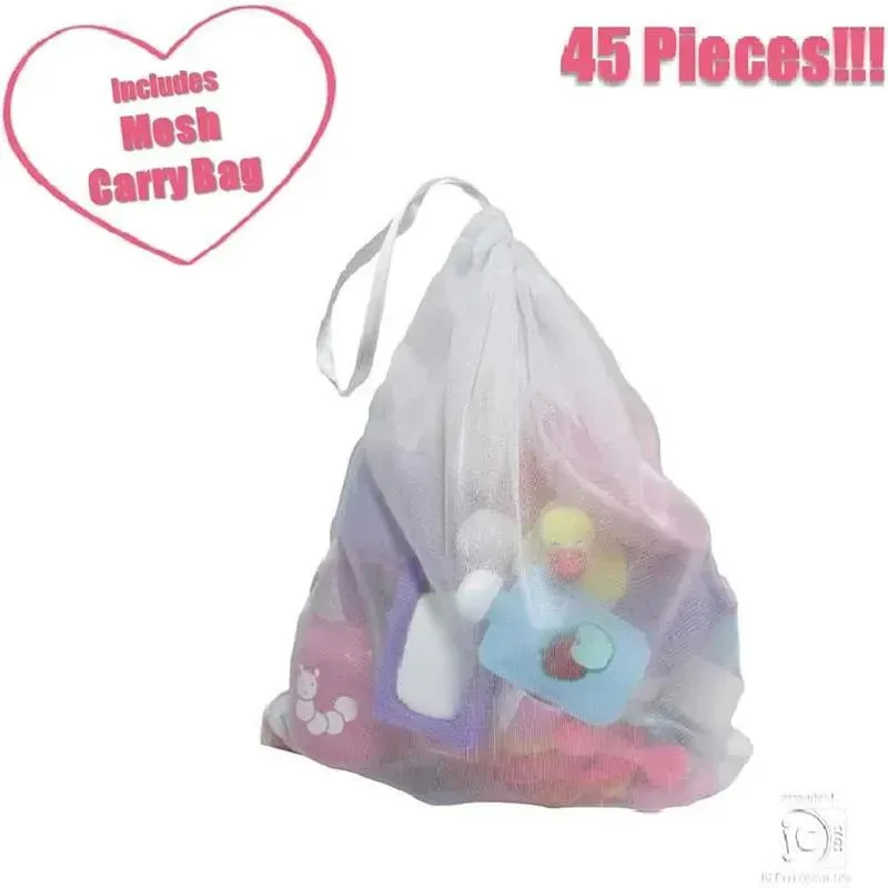 JC Toys - Nursery 45 Piece Accessory Bag for Keeps Playtime, Ages 2+ - Image 2