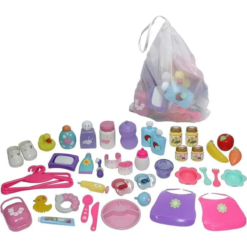 JC Toys - Nursery 45 Piece Accessory Bag for Keeps Playtime, Ages 2+ - Image 5