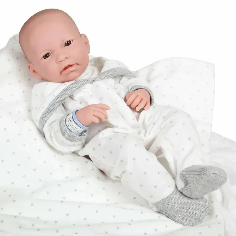 JC Toys Real Boy Baby Doll W/Baby Doll Accessories 9pc - Image 3