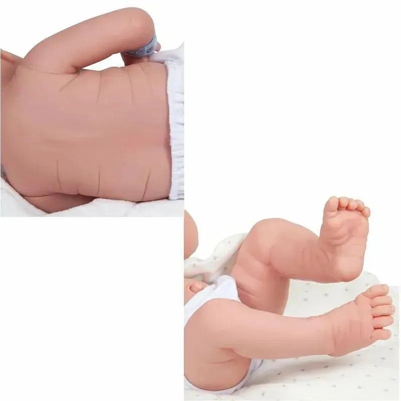 JC Toys Real Boy Baby Doll W/Baby Doll Accessories 9pc - Image 7