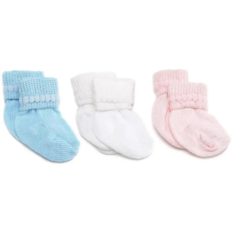 Jefferies Socks - Bubble Bootie 2 Pk, White/White - Image 2