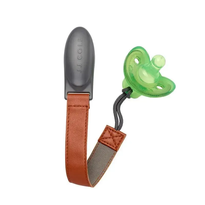 JJ Cole Pacifier Clips In Brown - Image 2