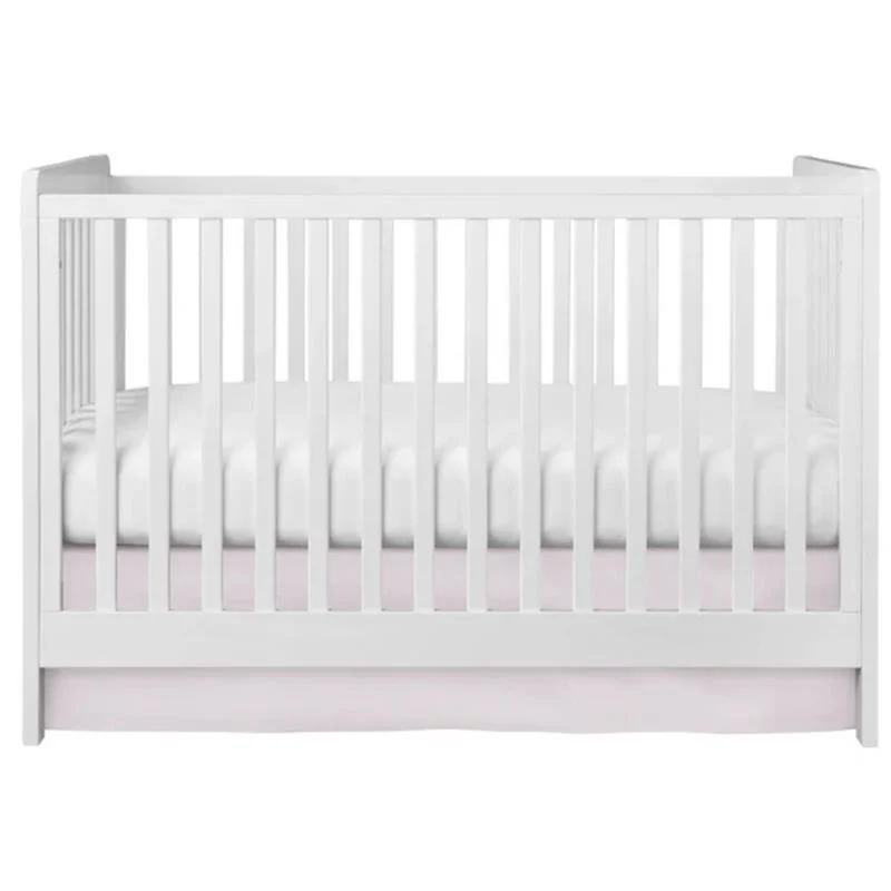 Jlika - Crib Skirt Baby Bed, Pink