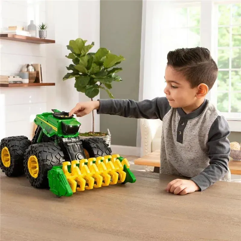 John Deere - Boys Toy Monster Treads Super Scale Combine - Image 8
