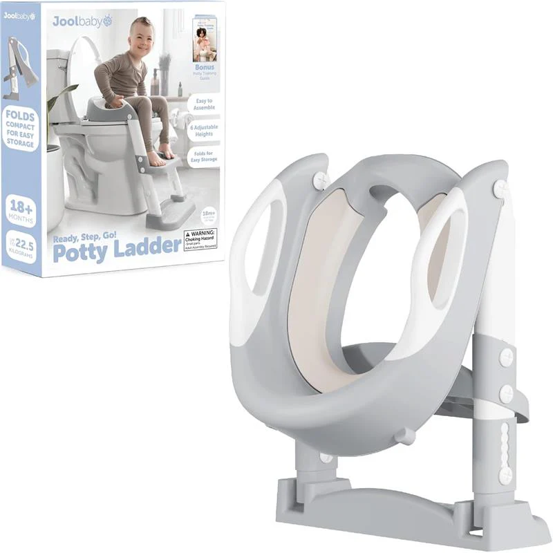 Jool Baby Potty Training Seat with 2 Step Ladder for Toddlers - Image 2