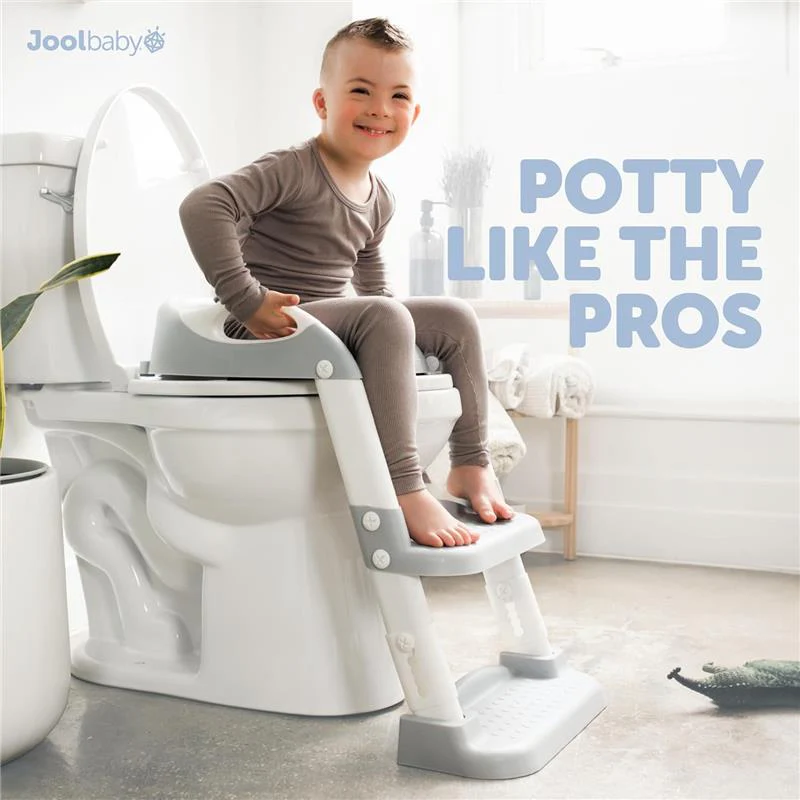 Jool Baby Potty Training Seat with 2 Step Ladder for Toddlers - Image 3