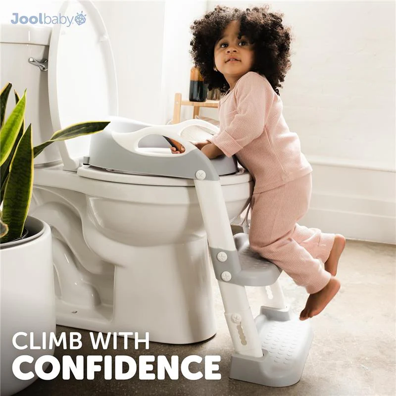 Jool Baby Potty Training Seat with 2 Step Ladder for Toddlers - Image 4