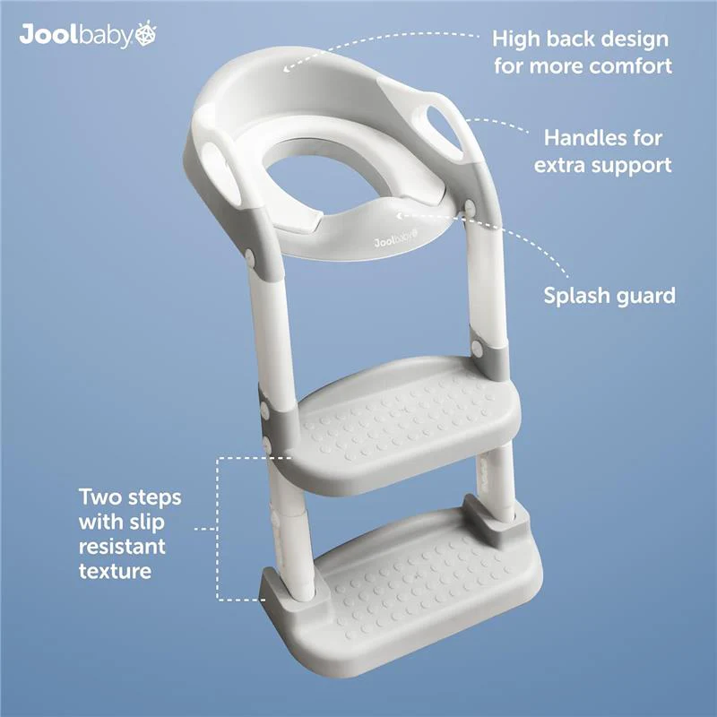 Jool Baby Potty Training Seat with 2 Step Ladder for Toddlers - Image 5