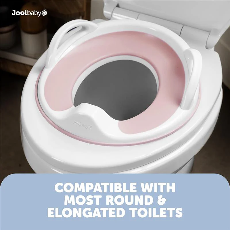Jool Baby Potty Training Seat With Handles, Pink - Image 3