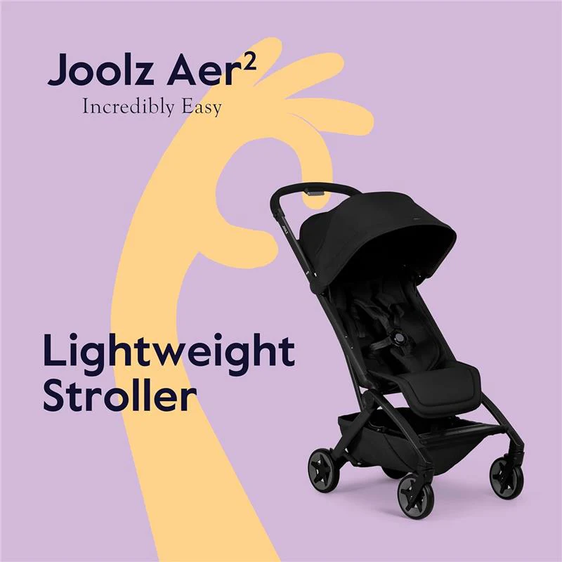 Joolz - Aer² Lightweight Compact Stroller Space Black - Image 3